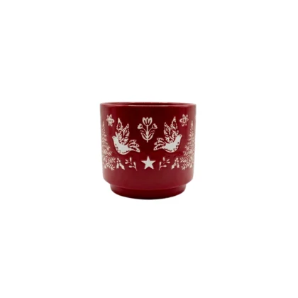 Red Vase
